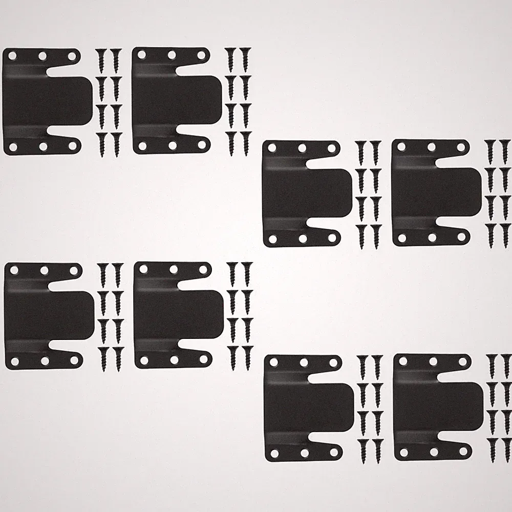 8 Pcs Furniture Fixing Buckle Clamps for Modular Couch Hooks Sectional