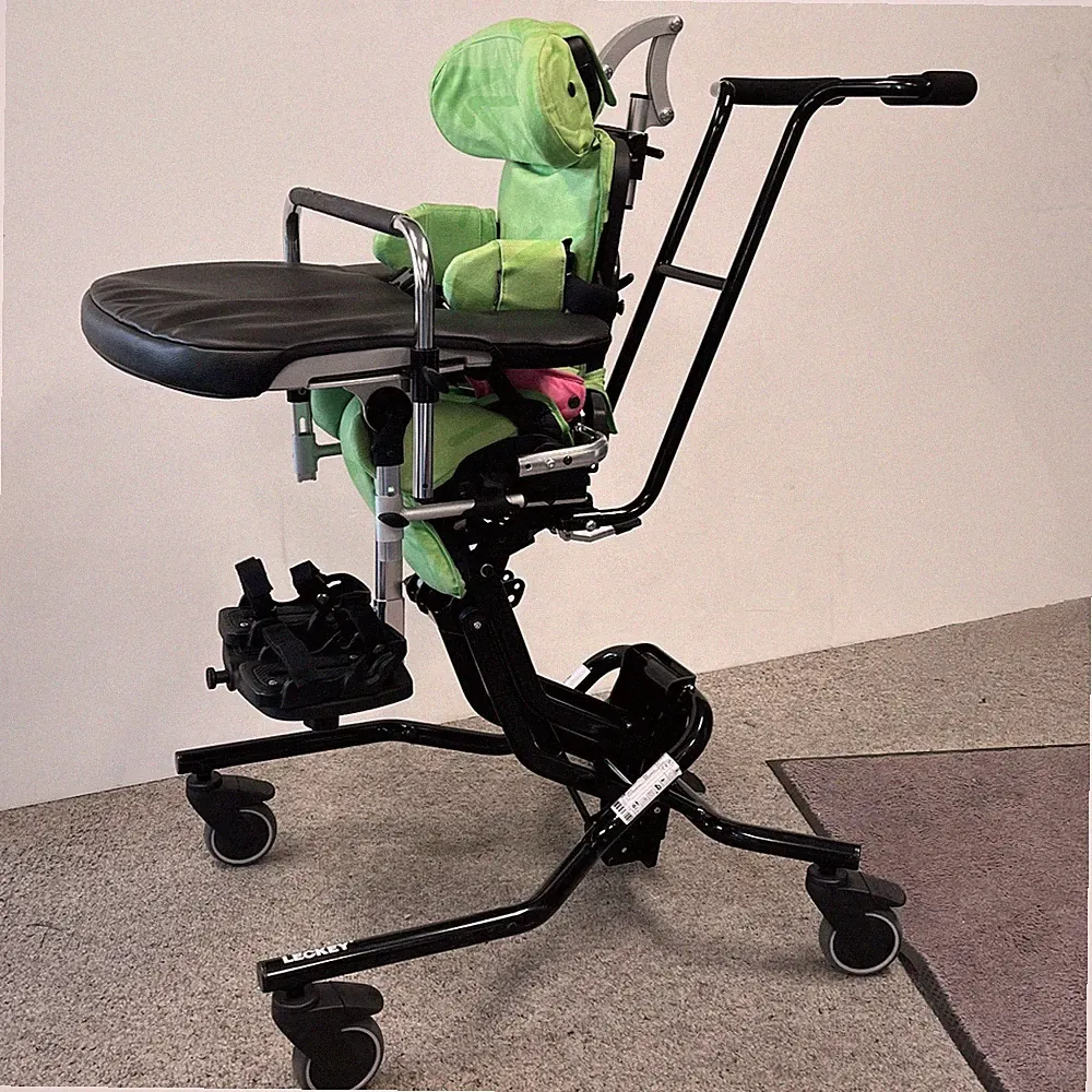Leckey Squiggles Seat Chair Child Green Adjustable Seat W/Tray Pediatric